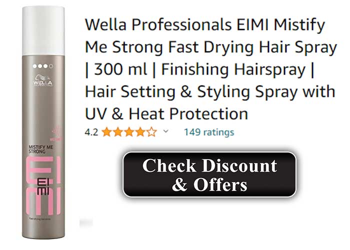 Wella Professionals EIMI Mistify Me Strong Fast Drying Hair Spray