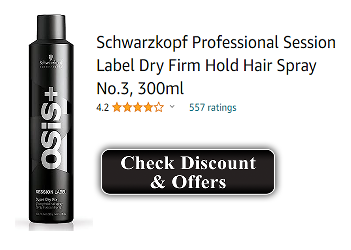 Schwarzkopf Professional Dry Firm Hold Hair Spray